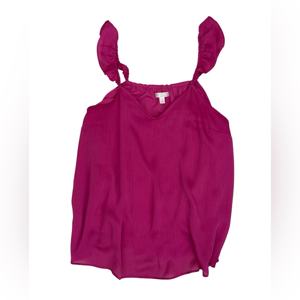 LC Lauren Conrad Pink Sleeveless Top